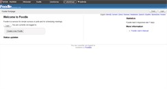 Desktop Screenshot of foodle.srce.hr